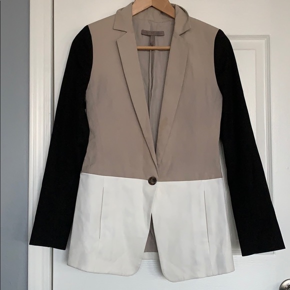Halston Heritage Colorblock blazer